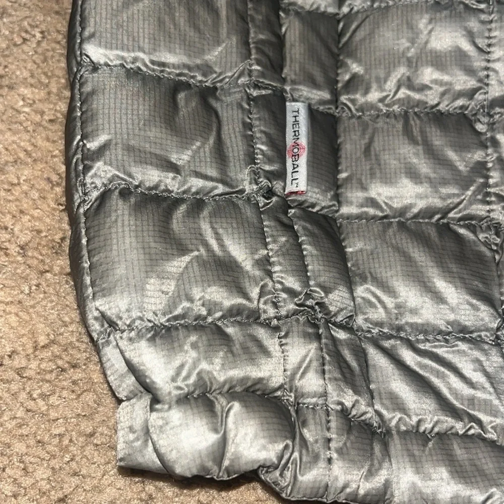 The North Face‎ Thermoball Full Zip Puffer Packable Jacket Gray XXL